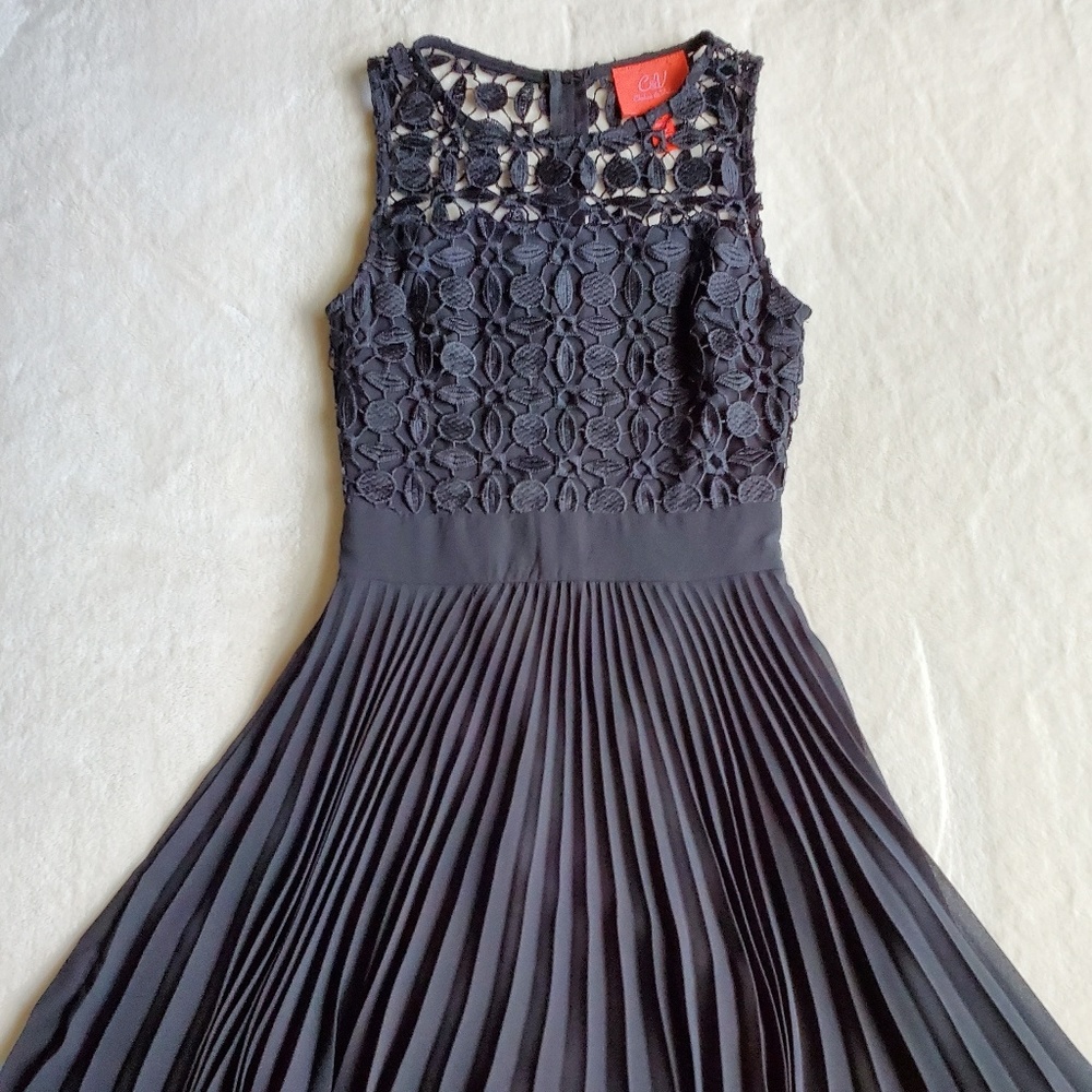 Black flowy dress